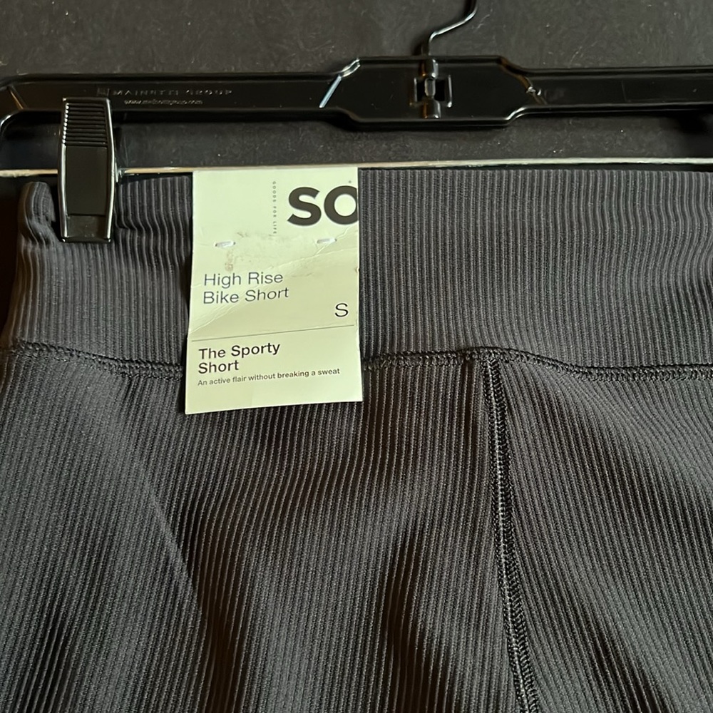 Black High Rise Bike Short - Picture 5 of 6
